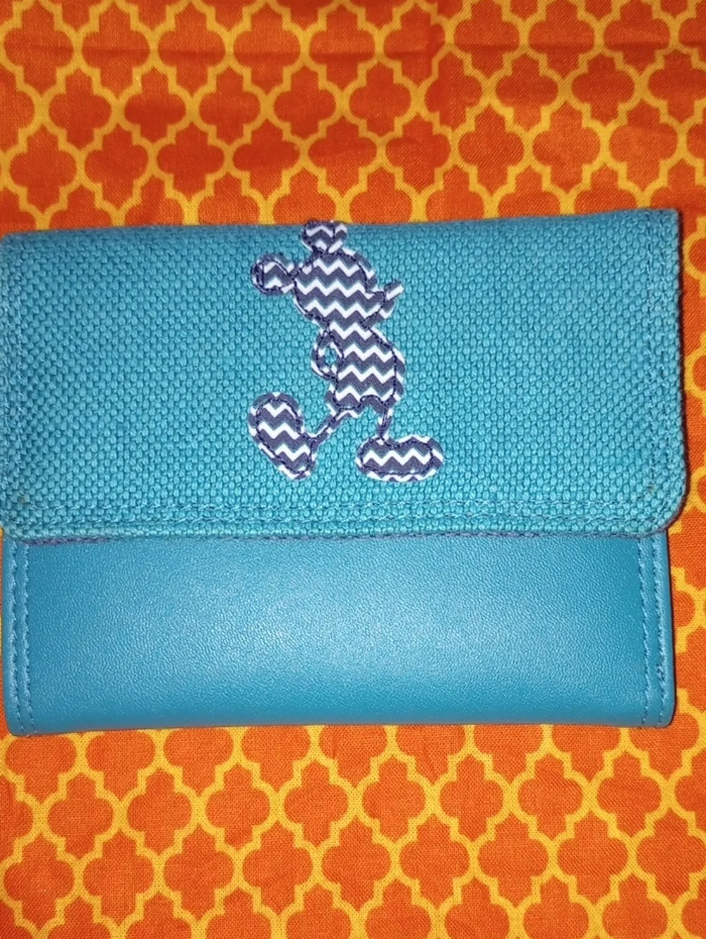 Disney Teal And Navy Wallet